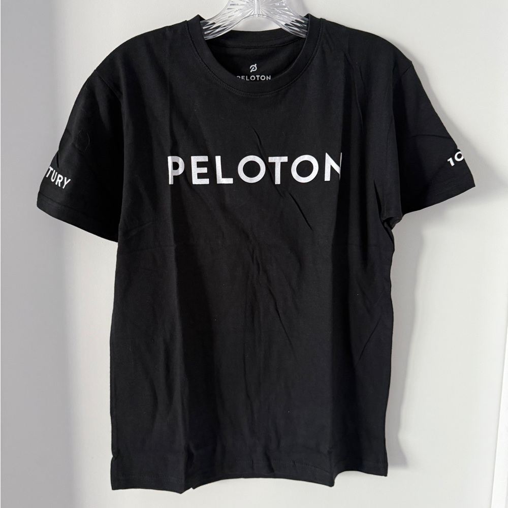 Peloton Century Club Black Short Sleeve Tee